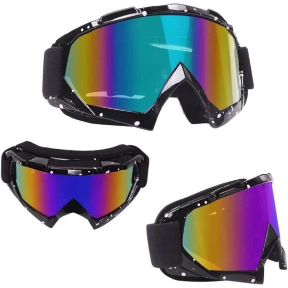 Motorcycle Goggles DirtBike Goggles Windproof ATVDustproof Racing GogglesScratch - Picture 4 of 7